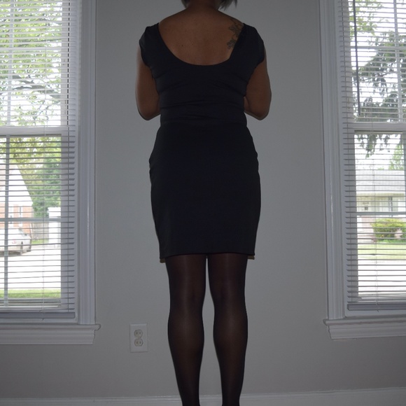 Desigual Women's Black Olympic Knitted Dress Short Sleeve Size M - Picture 3 of 7